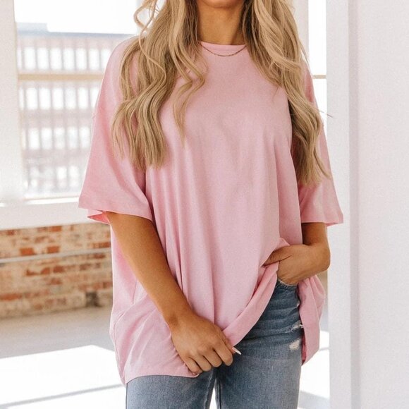 Oversized Boyfriend Tee - Picture 1 of 1